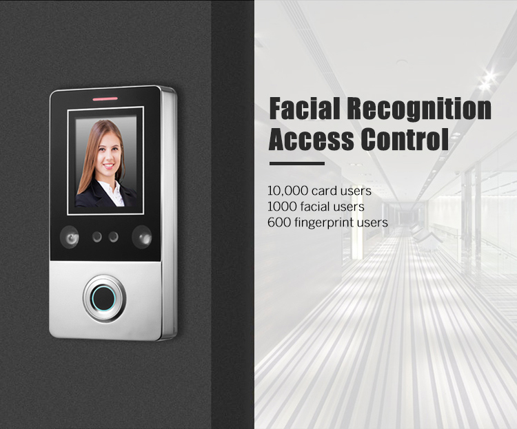 Sistema de controle de acesso por reconhecimento facial de metal