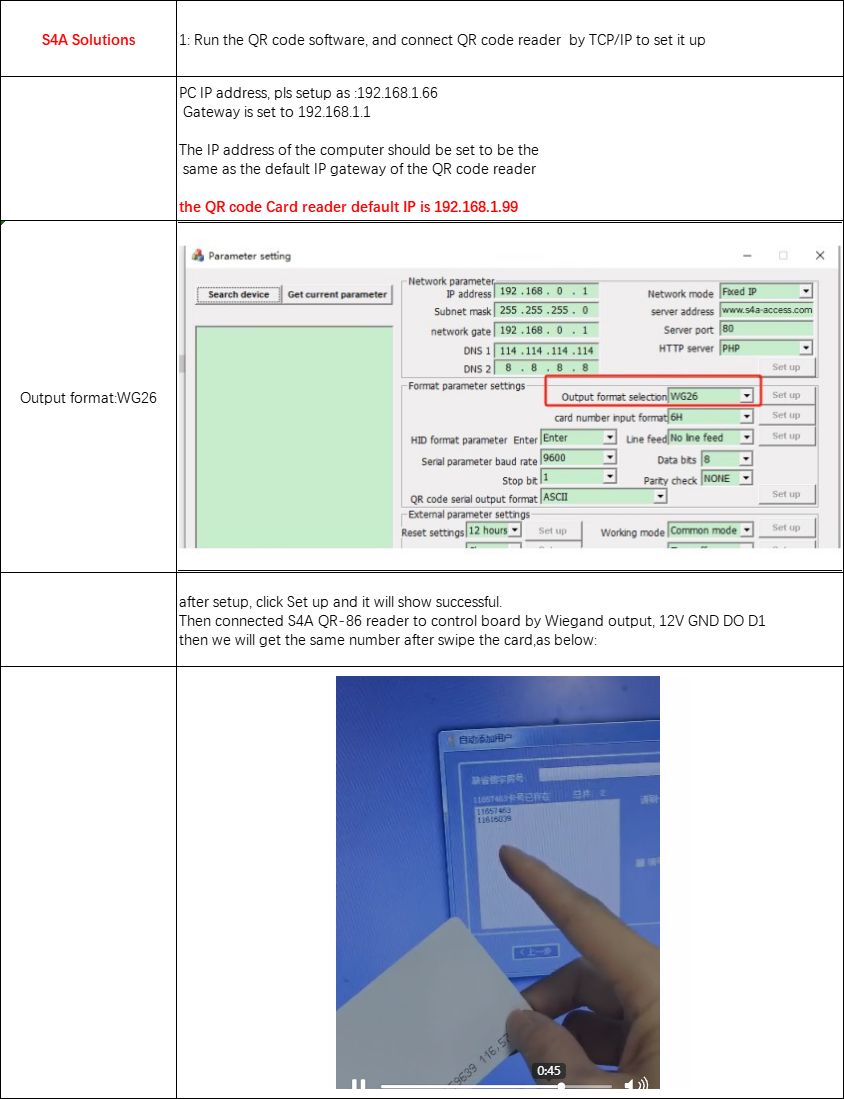 placa de controle de acesso à rede com leitor de acesso por código QR