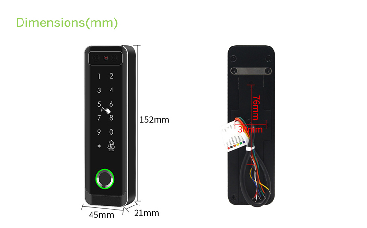 TTlock Standalone Access Control Keypad